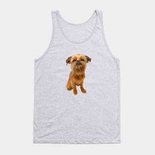 Brussels Griffon Bruxellois Cute Puppy Dog Tank Top